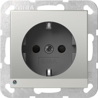 GIRA 4170600 SCHUKO-Steckdose LED-Leu.+ 