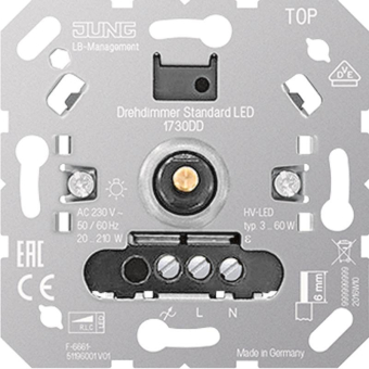 Jung Drehdimmer Std.LED           1730DD 