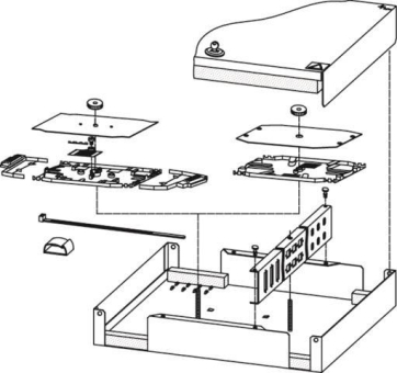 TG LWL-Mini Spleissgehäuse   H02050A0008 