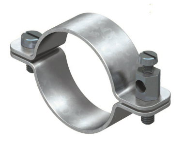 OBO 942 43 Erdungsschelle 39-43mm Cu N 