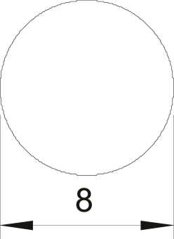 OBO RD 8-ALU-T 75 Rundleiter 