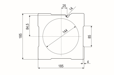 MAICO Distanzst.ZU         DISTANZSTUECK 