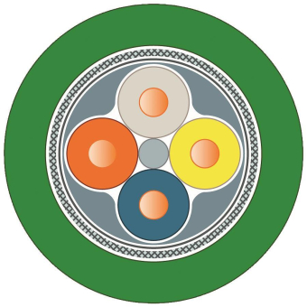 Siemens 6XV18402AH10 Ind.Ethernet FC TP 