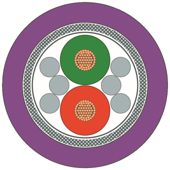 Siemens 6XV18300PH10 PROFIBUS TORSION 