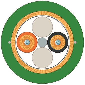 Siemens PCF Trailing Cable,   6XV1861-2D 
