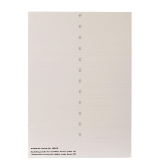 Merten Beschriftungsstreifen      387100 
