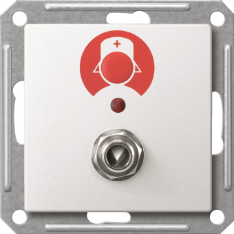 Merten Ruftaster+Steckdose  MEG4847-0319 