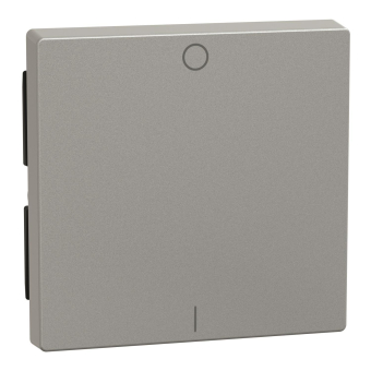 Merten Wippe 0/1 aluminium        433260 