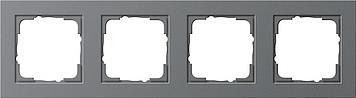 GIRA 021423 Abdeckrahmen 4fach E2 