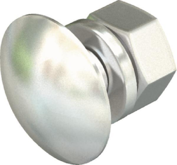 OBO FRS 8x16 A4 Flachrundschraube 