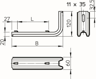 OBO TPSAG 245 FS TP Wand- 