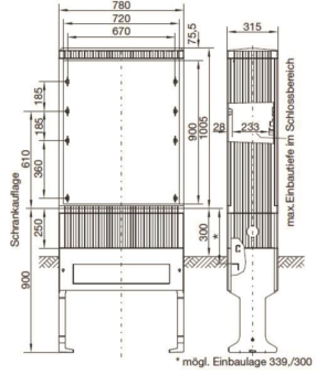 Hager Kabelverteilerschrank       ZAL101 