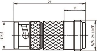 TG Adapter BNC-N (M-F) UG    J01008A0824 