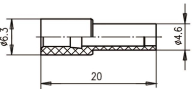 TG KNICKSCHUTZTUELL SW IDX   B00080A0002 