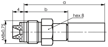 TG FME-Kabelbuchse RG-58C/U  J01701A0007 