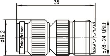 TEGA Adapter TNC-UHF         J01019A0003 