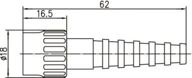 TG BNC-KABELSTECKER CR. IS   J01000A0014 