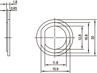 TEGA Isolierscheiben         B00031D1275 