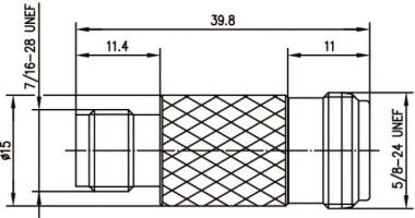 TEGA Adapter TNC-N (F-F) 607   100023866 