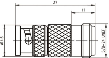 TG Adapter BNC-N (M-F) UG    J01008A0824 