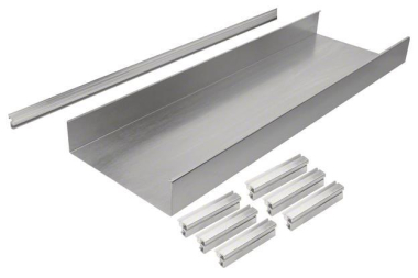 Hager Aufbodenkanal-Unterteil AKU2500701 