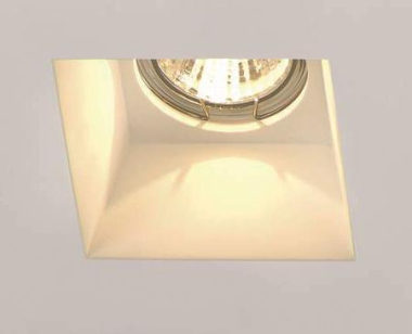 SLV PLASTRA Downlight GU10 eckig  148071 