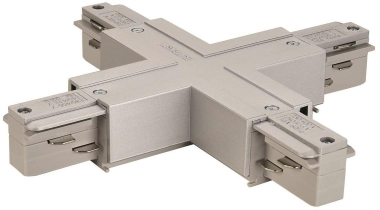 SLV EUTRAC X-Verbinder silbergrau 145694 