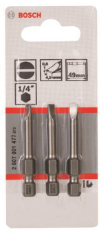 Bosch Schrauberbit Extra-Hart 3 Stk 