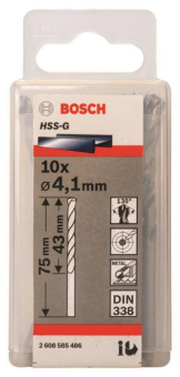 Bosch 10Metallbohrer HSS-G    2608585486 