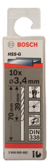 Bosch 10Metallbohrer HSS-G    2608585482 