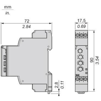 Schneider Spannungswächter     RM17UB310 