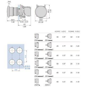 GS Not Aus Überl. Komplett 1Ö  XB4BS8442 