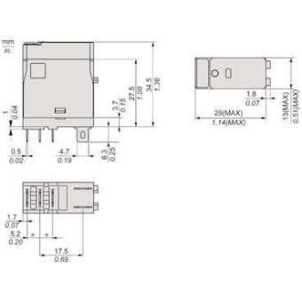 Schneider Interface Relais       RXG13F7 