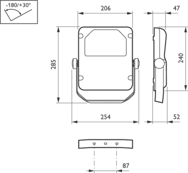 PHIL LED-Strahler Tempo BVP110  30635300 