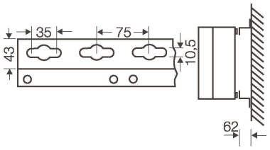 HENS Montageschiene              MI MS 2 