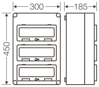 HENS Mi-Automatengehäuse 36TE    Mi 1337 