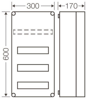 HENS Mi-Automatengehäuse          MI1440 