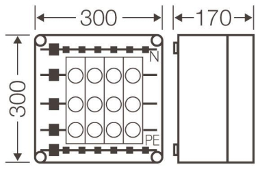 HENS Sicherungs-Geh.              MI3225 