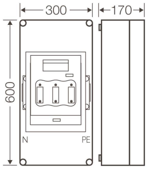 HENS Sicherungs-Geh.              MI5452 