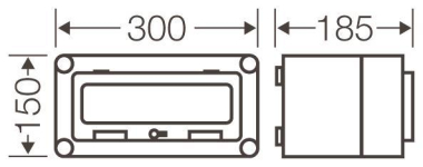 HENS Mi-Automatengehäuse 12TE     MI1117 
