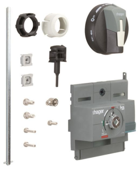 Hager Drehantrieb Türeinbau      HXB031H 