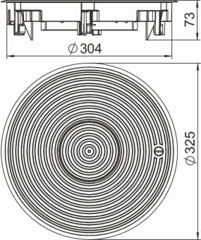 OBO GRAF9-2 U 7011 Geräteeinsatz 