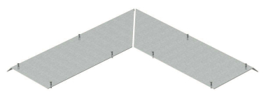 OBO AIKF AEA 25040 Außeneck-Blinddeckel 