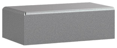 Hager Endstück aus Stahl   LFS200306VERZ 