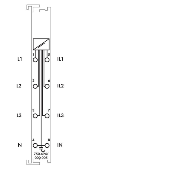 WAGO 750-494/000-005 Leistungsmessung, 