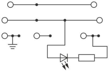      PTIO 1,5/S/5-PE/U-BK/O-WH-LED 24 GN 
