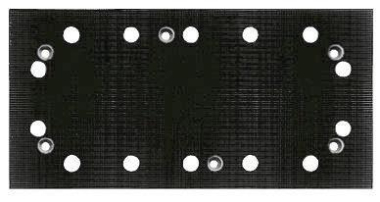 Bosch Schleifplatte 185x93mm  2608000204 