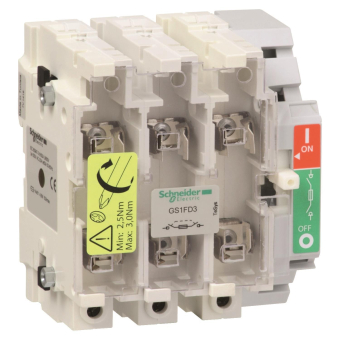 GS Lasttrennschalter 3polig 50A   GS1FD3 