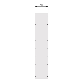 Walther Modul-200mm breit       86020000 