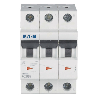EATON FAZ-D8/3 LS-Schalter 8A 3p  278891 